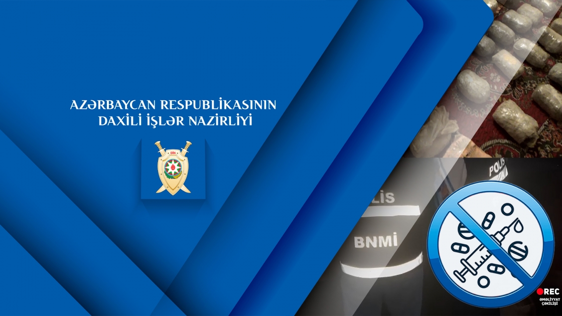 BNMİ 157 kq narkotik ələ keçirdi - VİDEO