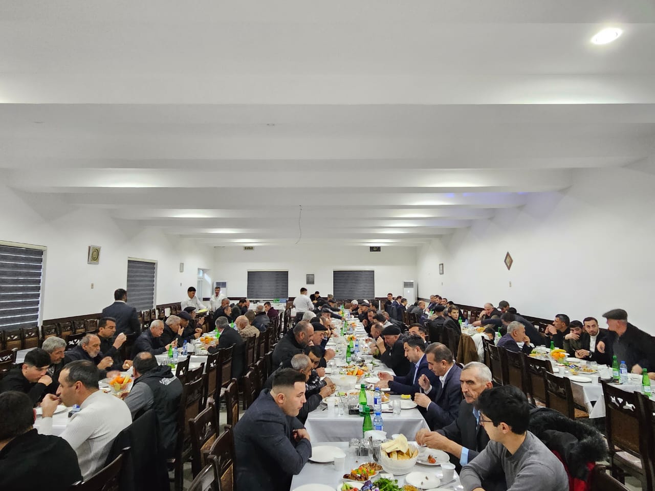 Sabunçu RİH Zabrat və Balaxanı qəsəbələrinin ağsaqqallarına iftar süfrəsi açdı - VİDEO