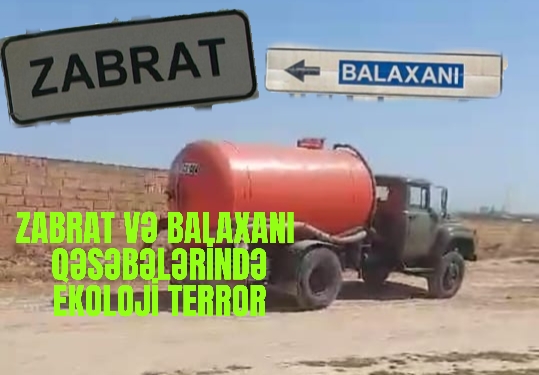 Çirkab sular və tullantılar sakinlərin yaşadığı əraziyə atılıb - VİDEO
